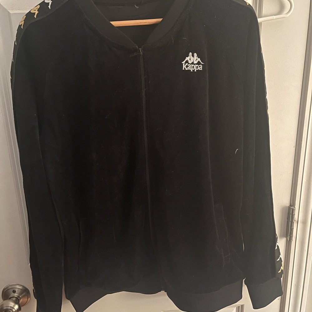 Kappa Black Track Jacket